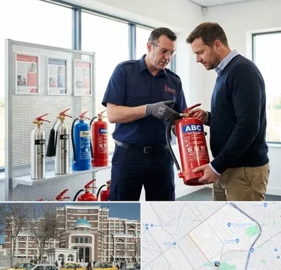 کپسول آتش نشانی در طلاب مشهد 