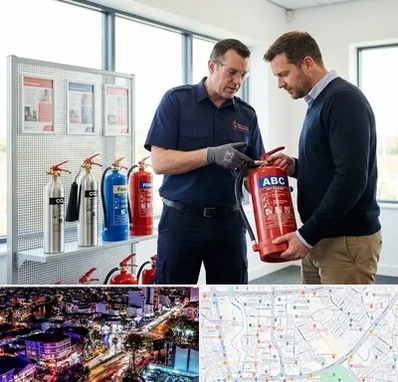 کپسول آتش نشانی در منظریه رشت 