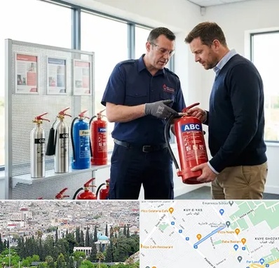 کپسول آتش نشانی در محلاتی شیراز 