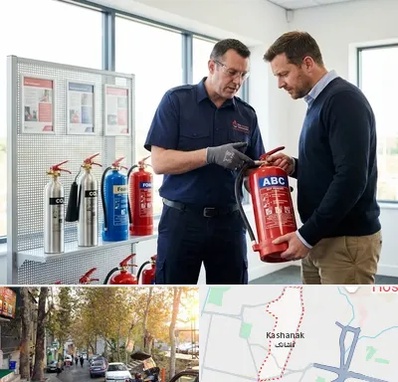 کپسول آتش نشانی در کاشانک