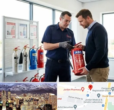کپسول آتش نشانی در جردن 