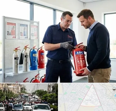 کپسول آتش نشانی در سیدی مشهد 