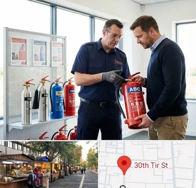 کپسول آتش نشانی در سی تیر