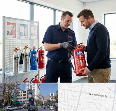 کپسول آتش نشانی در کامرانیه