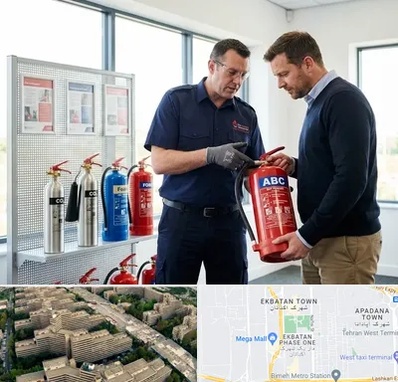 کپسول آتش نشانی در اکباتان 
