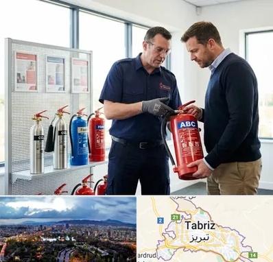 کپسول آتش نشانی در تبریز