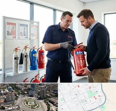 کپسول آتش نشانی در زرافشان اسلامشهر 