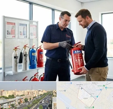 کپسول آتش نشانی در کیانمهر کرج 