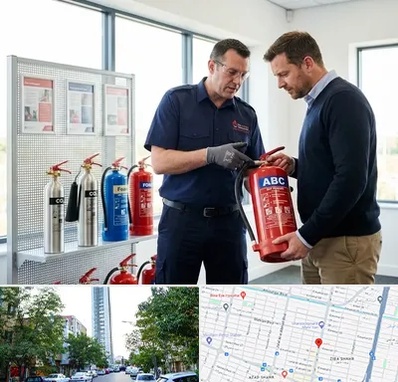 کپسول آتش نشانی در امامت مشهد 