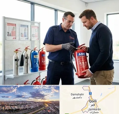 کپسول آتش نشانی در قم