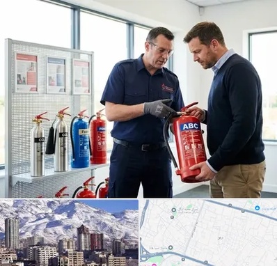 کپسول آتش نشانی در ازگل 