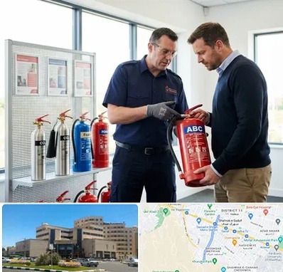 کپسول آتش نشانی در صیاد شیرازی مشهد 