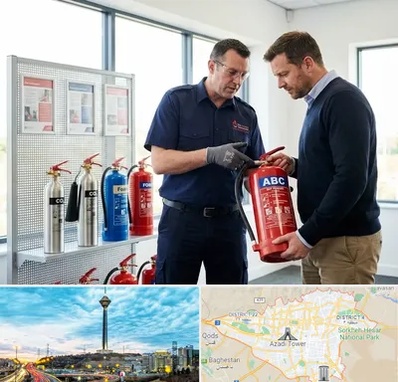 کپسول آتش نشانی در تهران