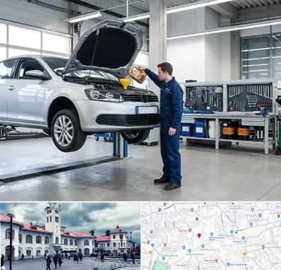 تعویض روغنی در میدان شهرداری رشت 