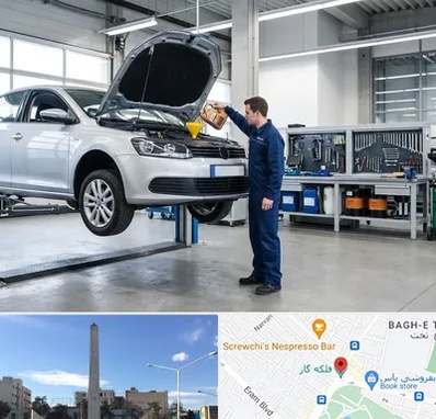 تعویض روغنی در فلکه گاز شیراز 