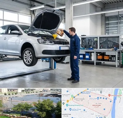 تعویض روغنی در گلستان اهواز 