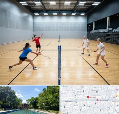 باشگاه بدمینتون در هشت بهشت اصفهان