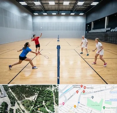 باشگاه بدمینتون در سالاریه قم 