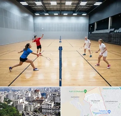 باشگاه بدمینتون در ولنجک