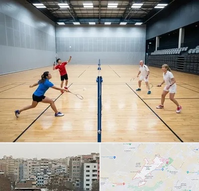 باشگاه بدمینتون در محمد شهر کرج