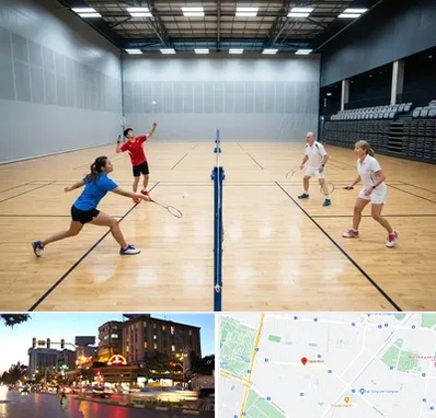 باشگاه بدمینتون در بلوار سجاد مشهد