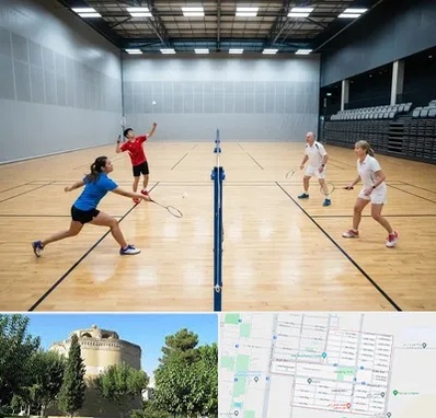 باشگاه بدمینتون در مرداویج اصفهان 