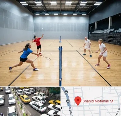 باشگاه بدمینتون در مطهری تهران
