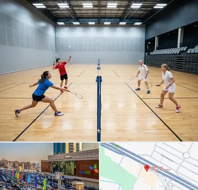 باشگاه بدمینتون در لاله پارک تبریز 