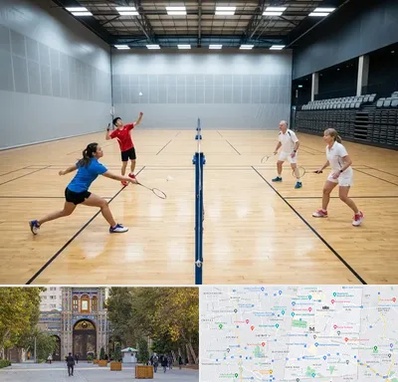 باشگاه بدمینتون در منطقه 12 تهران 