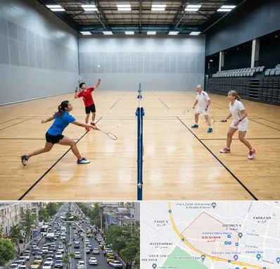 باشگاه بدمینتون در گلشهر کرج