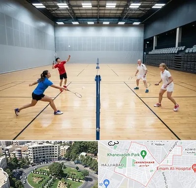 باشگاه بدمینتون در جهانشهر کرج