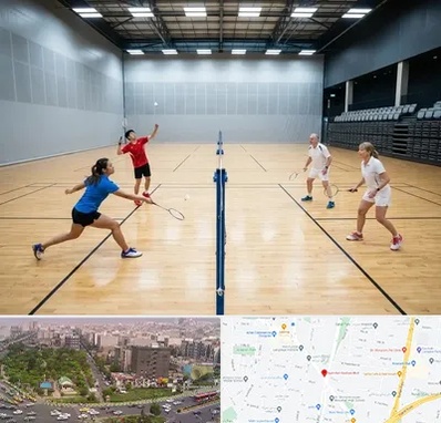 باشگاه بدمینتون در آیت الله کاشانی 