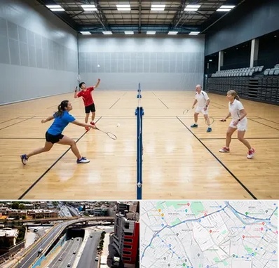 باشگاه بدمینتون در ستارخان شیراز 