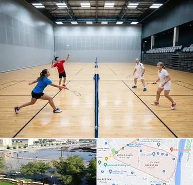 باشگاه بدمینتون در گلستان اهواز