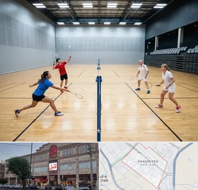 باشگاه بدمینتون در قائمیه اسلامشهر 