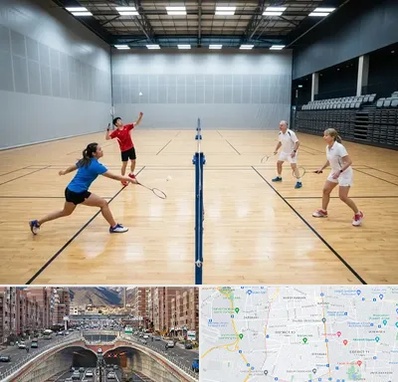 باشگاه بدمینتون در منطقه 10 تهران 