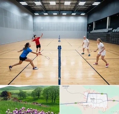 باشگاه بدمینتون در سراب