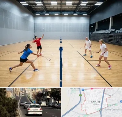 باشگاه بدمینتون در خطیب تبریز 