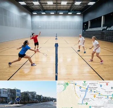 باشگاه بدمینتون در شریعتی مشهد