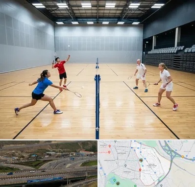 باشگاه بدمینتون در یاغچیان تبریز 