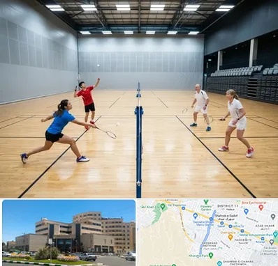 باشگاه بدمینتون در صیاد شیرازی مشهد