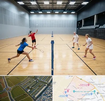 باشگاه بدمینتون در الهیه مشهد