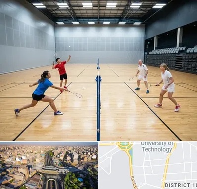 باشگاه بدمینتون در استاد معین 