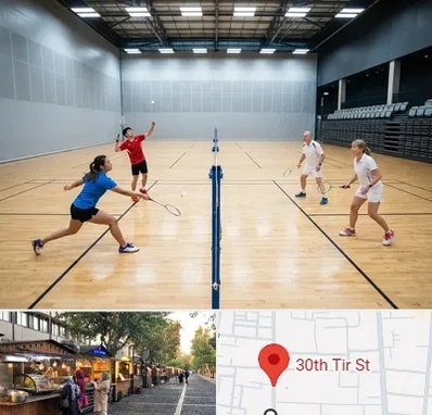 باشگاه بدمینتون در سی تیر