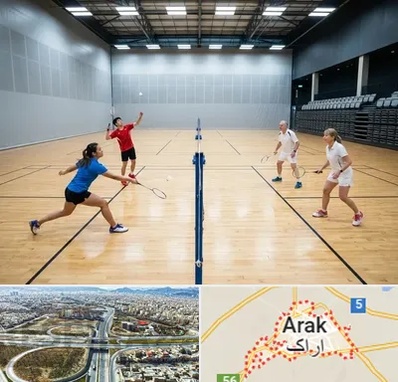 باشگاه بدمینتون در اراک