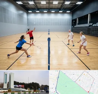 باشگاه بدمینتون در بلوار فلسیطین مشهد 