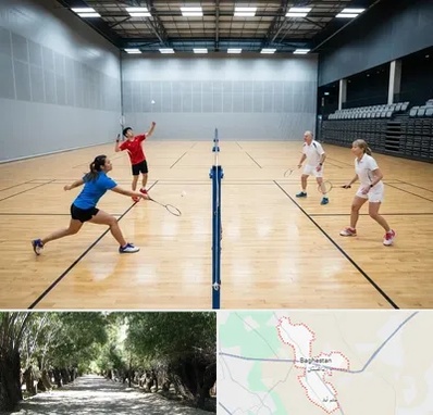 باشگاه بدمینتون در باغستان