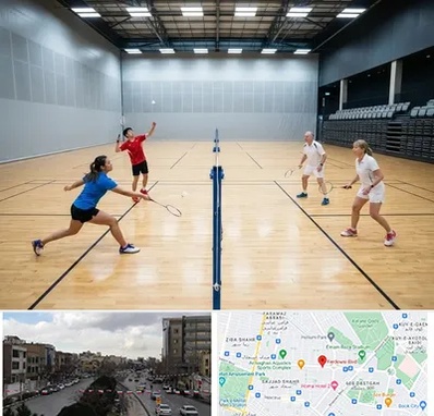 باشگاه بدمینتون در بلوار فردوسی مشهد