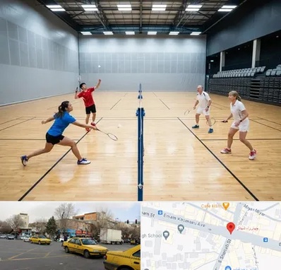 باشگاه بدمینتون در شهناز تبریز 