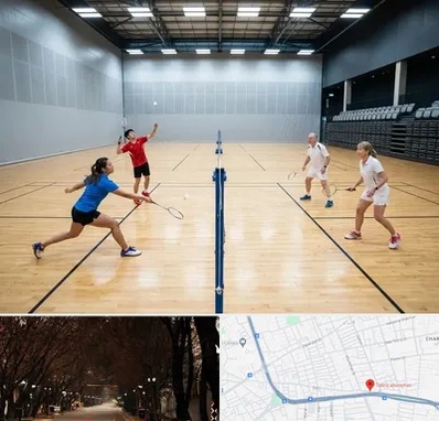 باشگاه بدمینتون در ابوریحان تبریز 